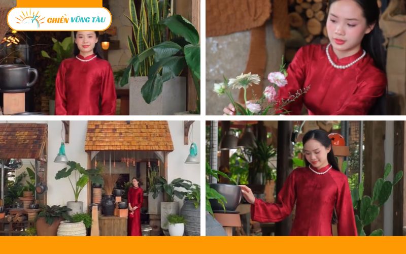 Quán cafe trang trí Tết đẹp ở Vũng Tàu