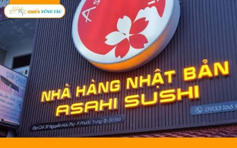 asahi sushi bà rịa