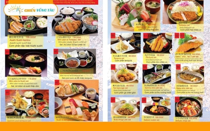 asahi sushi bà rịa