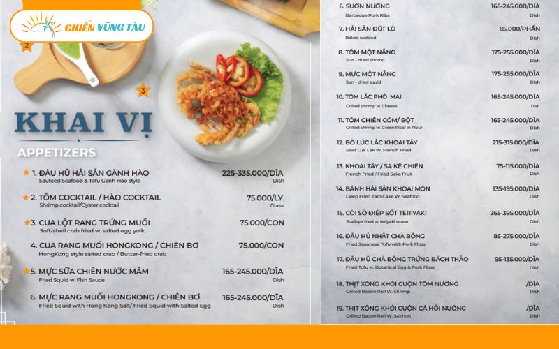 Có nên đi nhậu cùng bạn bè tại nhà hàng Gành Hào 1 Vũng Tàu? 9 nhà hàng gành hào 1