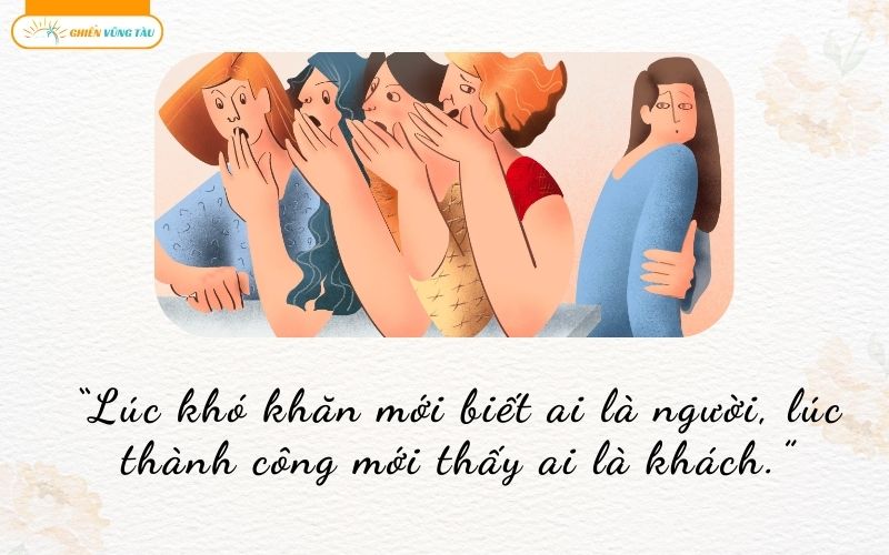 những câu nói hay khi bị nói xấu sau lưng