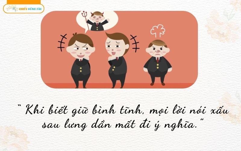 những câu nói hay khi bị nói xấu sau lưng