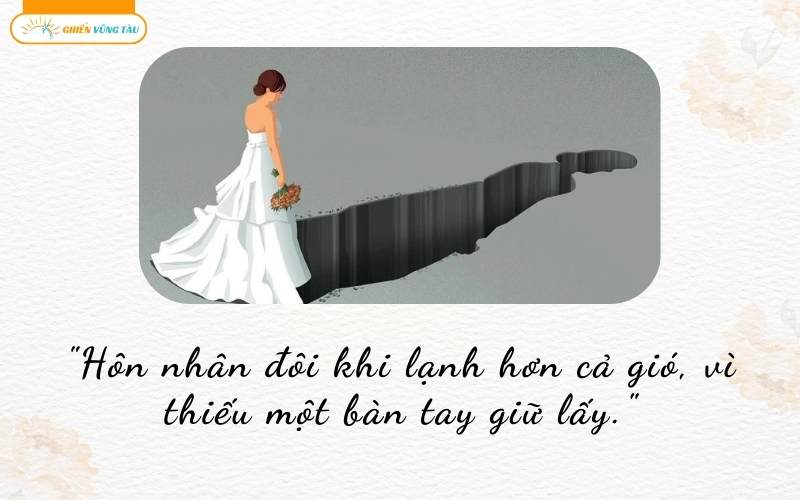 những câu nói hay về chồng không thương vợ