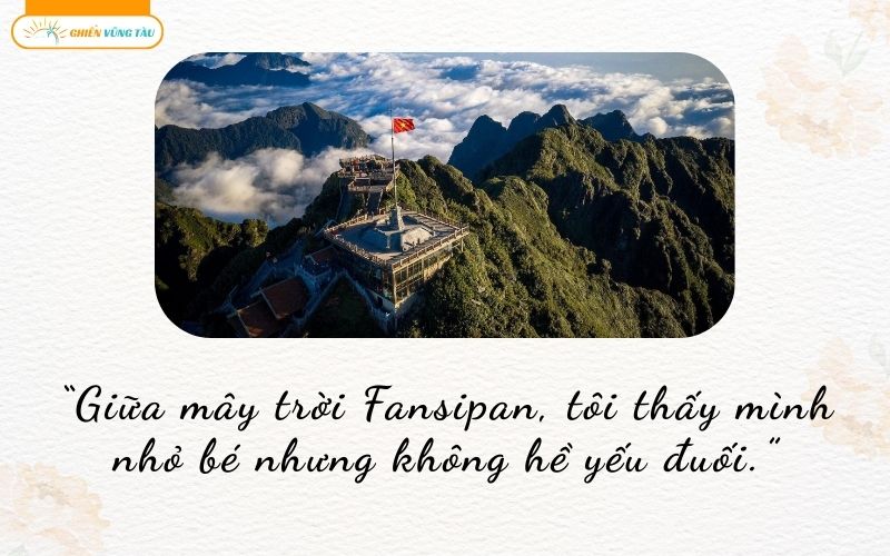 những câu nói hay về đỉnh fansipan