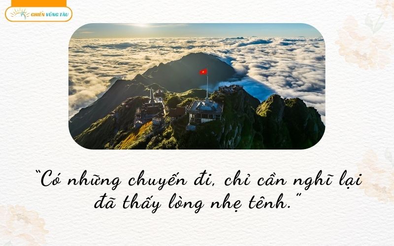 những câu nói hay về đỉnh fansipan