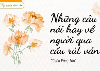 những câu nói hay về người qua cầu rút ván