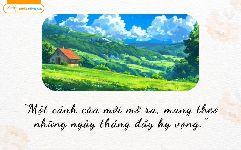 những câu nói hay về nhà mới