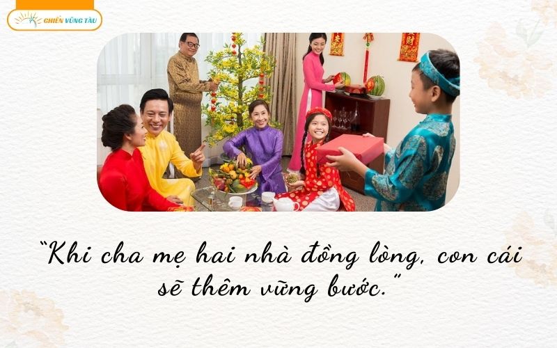 những câu nói hay về tình thông gia