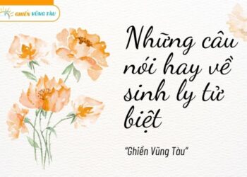 những câu nói hay về sinh ly tử biệt