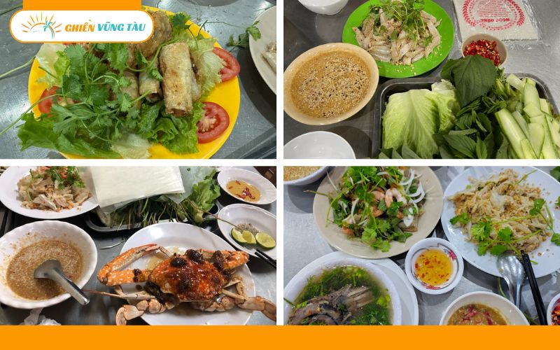 quán ăn vườn xoài vũng tàu