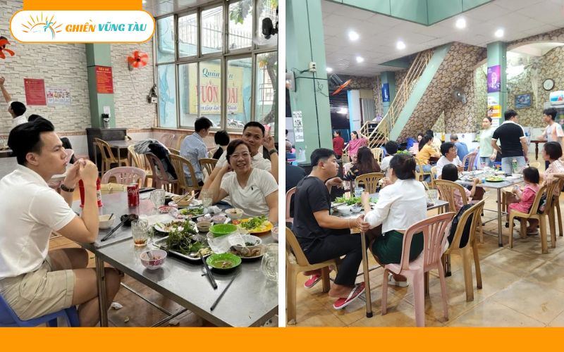 quán ăn vườn xoài vũng tàu