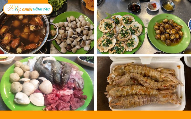 quán hải sản cây me ngọt