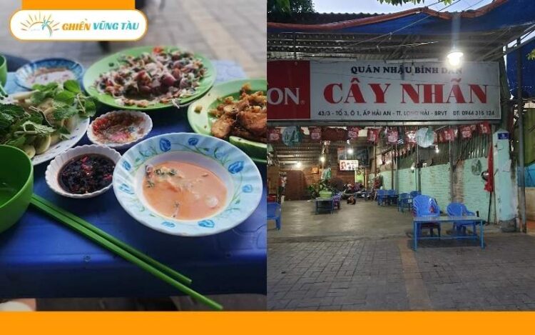 quán nhậu cây nhãn vũng tàu