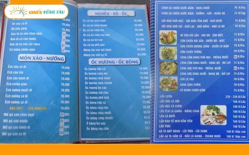 Quán nướng Cô Tư – Quán nhậu bình dân ăn là ghiền ở Vũng Tàu 10 quán nướng cô tư