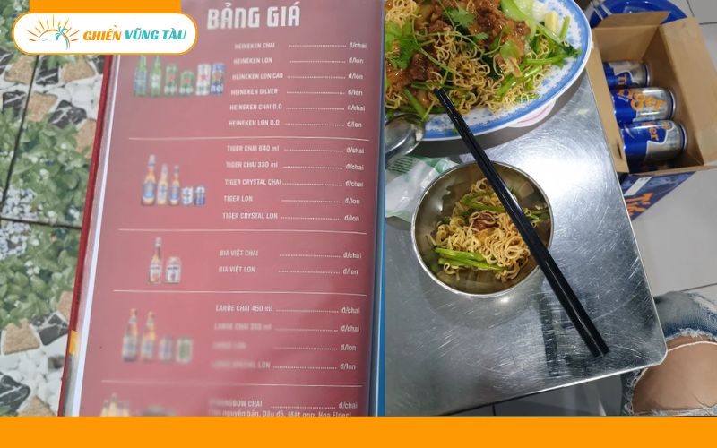 Quán nướng Cô Tư – Quán nhậu bình dân ăn là ghiền ở Vũng Tàu 11 quán nướng cô tư