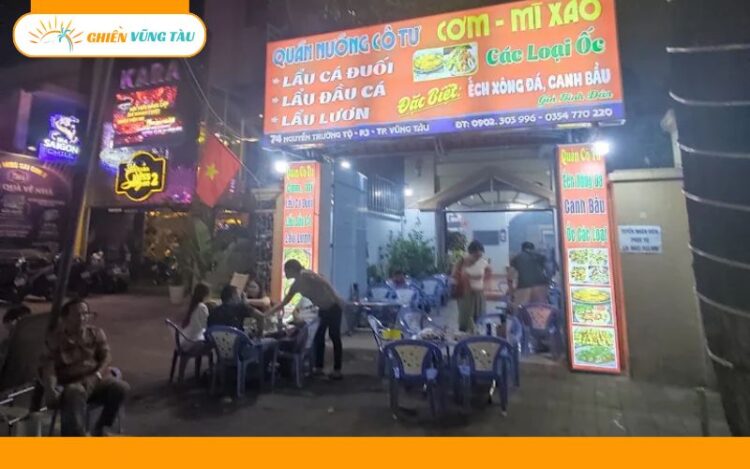 Quán nướng Cô Tư – Quán nhậu bình dân ăn là ghiền ở Vũng Tàu 7 quán nướng cô tư