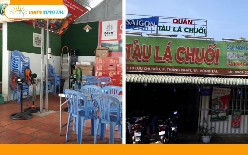 quán tàu lá chuối