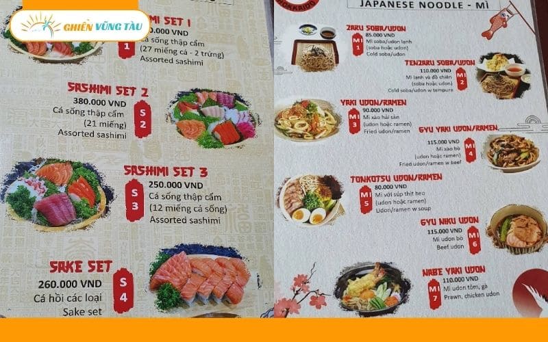 sushi hokkaido vũng tàu