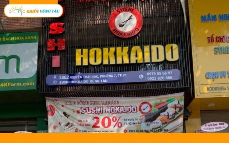 sushi hokkaido vũng tàu