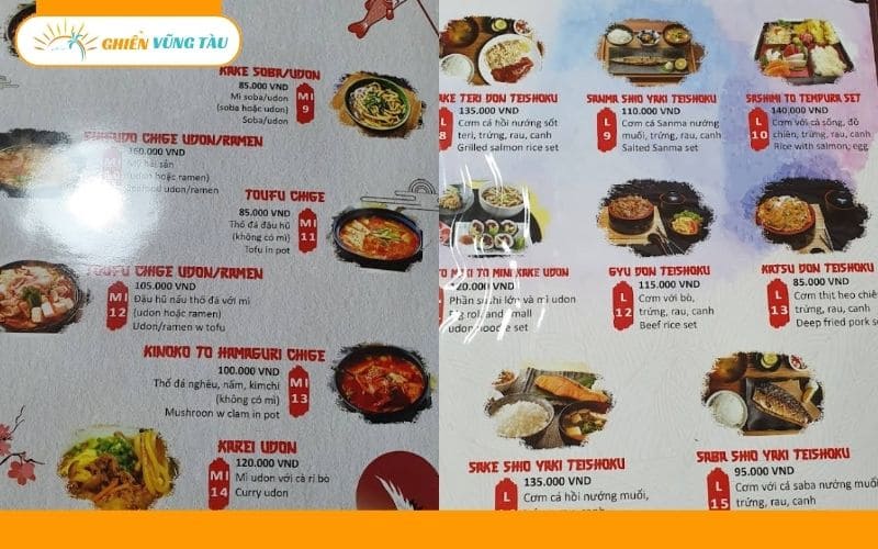 sushi hokkaido vũng tàu