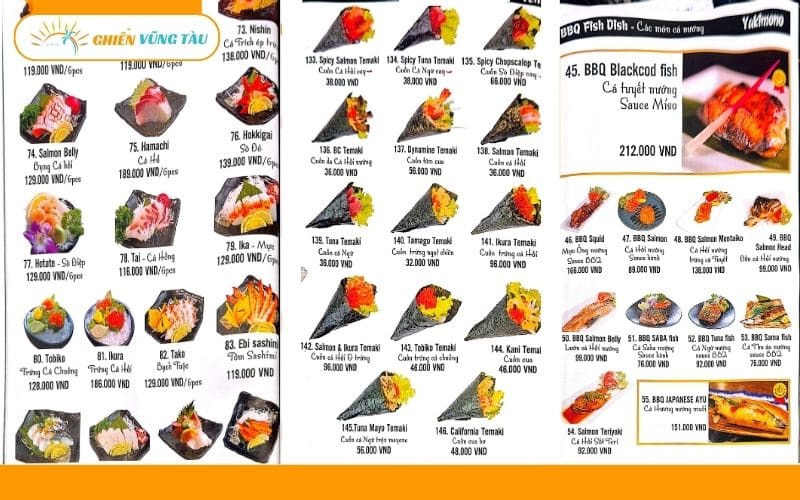 sushi lounge vũng tàu