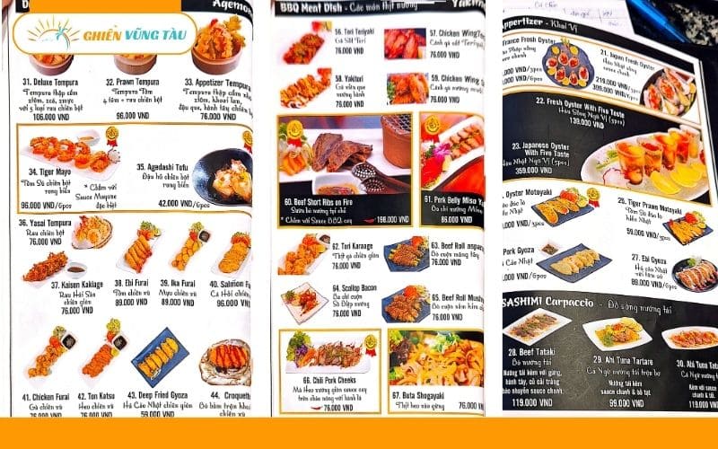 sushi lounge vũng tàu