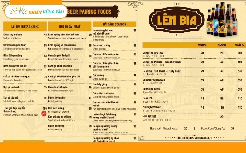 Vũng Tàu Craft Beer & Grill – Quán craft beer dễ ngồi tại trung tâm Vũng Tàu 9 vũng tàu craft beer & grill