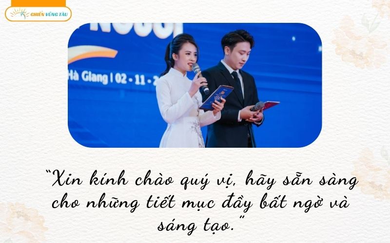 những câu nói hay của mc văn nghệ
