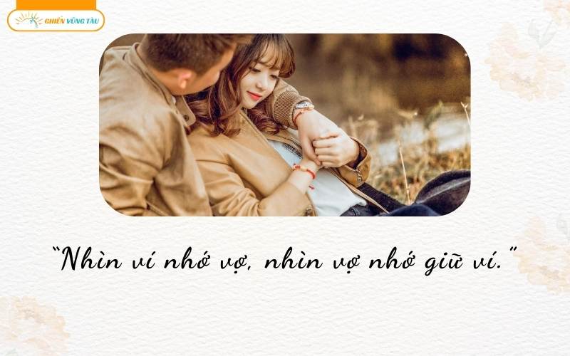 những câu nói hay để khắc lên ví tặng chồng