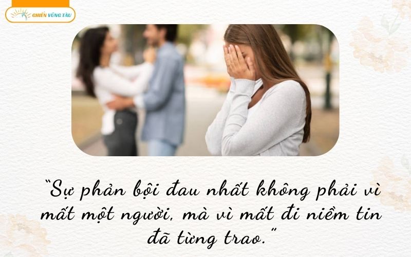 những câu nói hay khi chồng ngoại tình