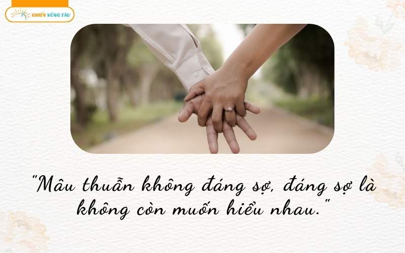 những câu nói hay khi vợ chồng cãi nhau