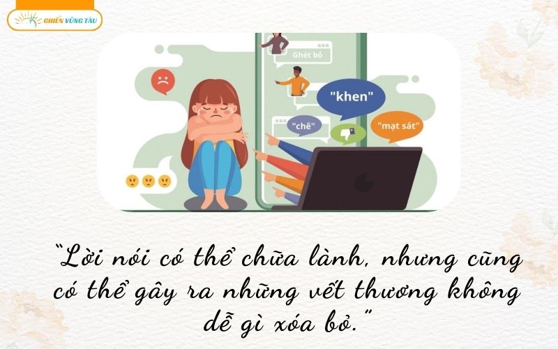 những câu nói hay về bạo lực ngôn từ