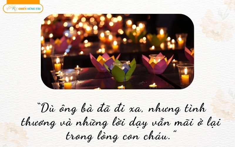 những câu nói hay về ngày giỗ ông bà