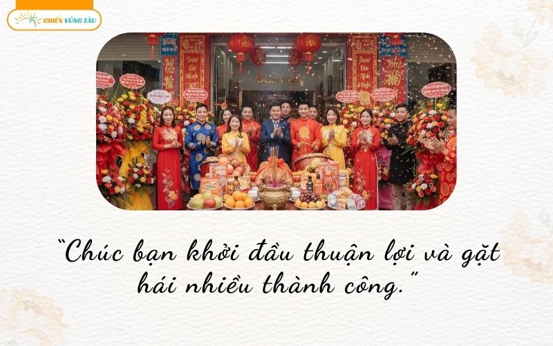 những câu nói hay về ngày khai trương