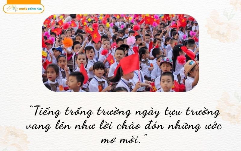 những câu nói hay về ngày tựu trường