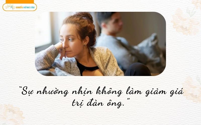 những câu nói hay về người chồng gia trưởng