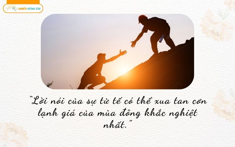 câu nói hay về sự tử tế