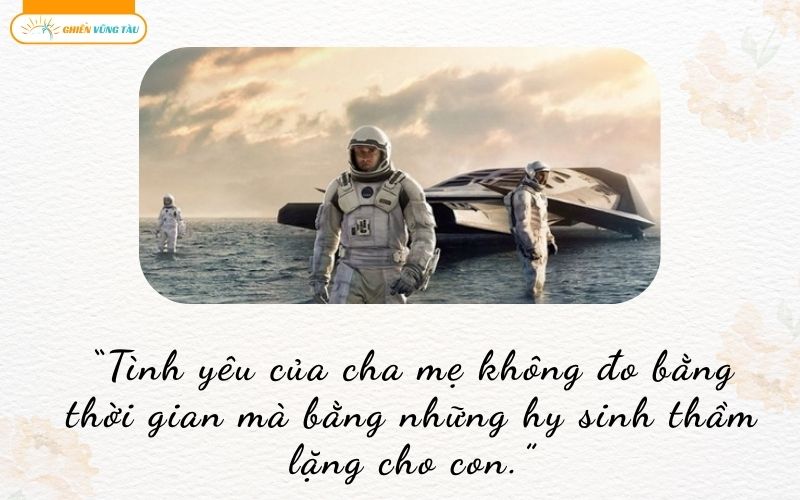 những câu nói hay trong phim interstellar