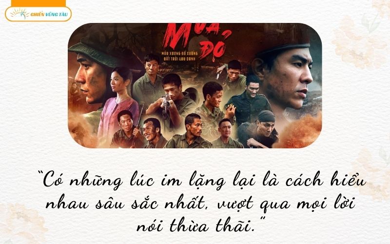 những câu nói hay trong phim mưa đỏ