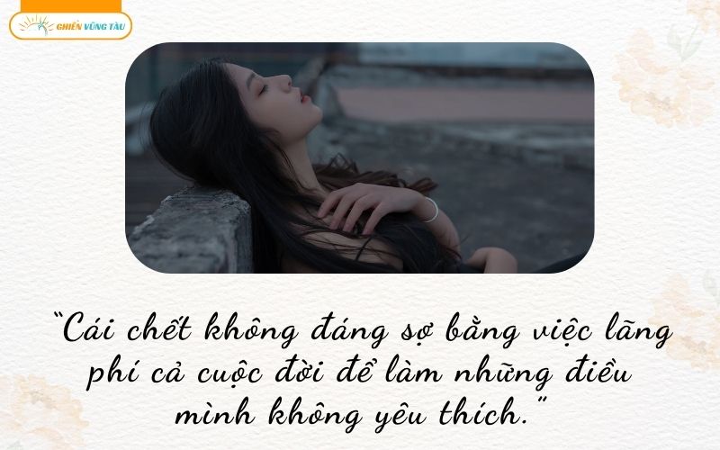 những câu nói hay về cái chết