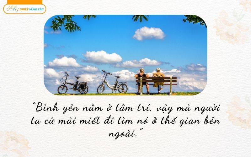 những câu nói hay về sự bình yên