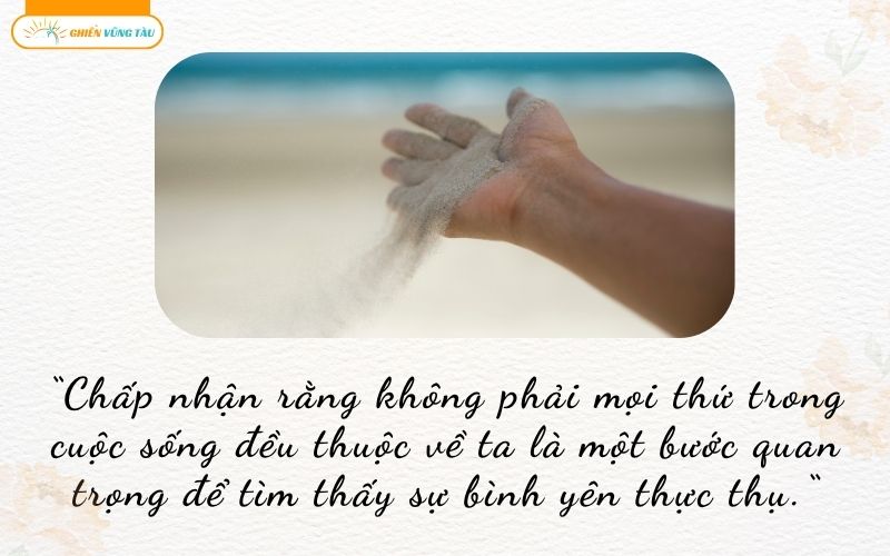 câu nói hay về sự buông bỏ