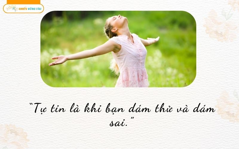 câu nói hay về sự tự tin
