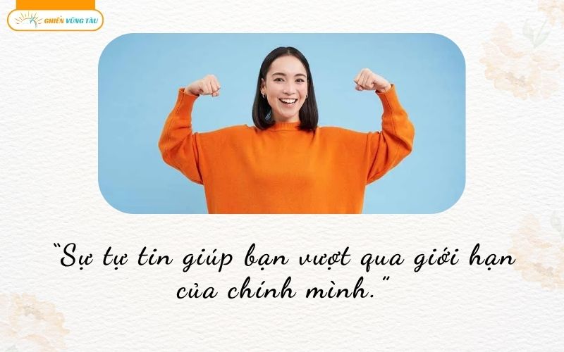 câu nói hay về sự tự tin