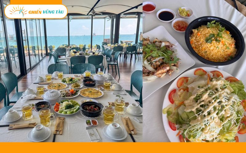 Nhà hàng Cây Bàng Vũng Tàu view biển chill, hải sản tươi 14 nhà hàng cây bàng