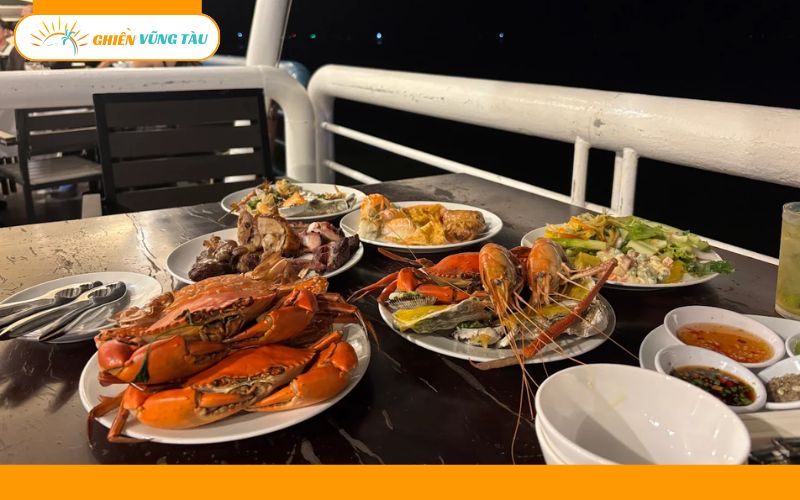 Nhà hàng Gành Hào 2 Vũng Tàu hải sản tươi, view biển cực đẹp 15 nhà hàng gành hào 2