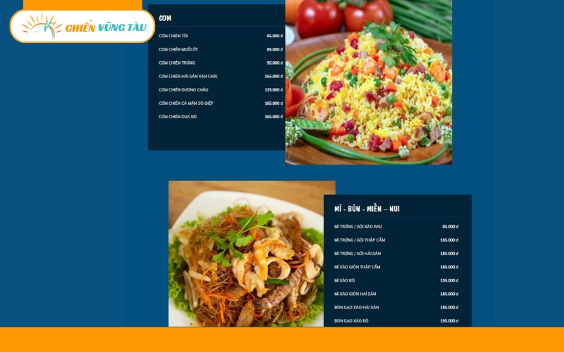 Nhà hàng Vạn Chài Vũng Tàu sang trọng, menu hải sản đa dạng 12 nhà hàng vạn chài vũng tàu