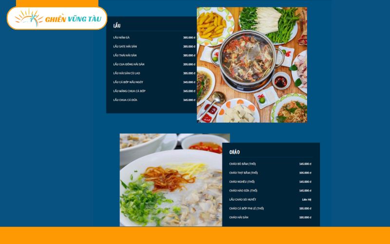 Nhà hàng Vạn Chài Vũng Tàu sang trọng, menu hải sản đa dạng 13 nhà hàng vạn chài vũng tàu