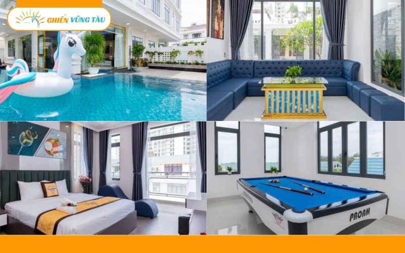 Các villa Vũng Tàu 10 người view biển cho nhóm bạn và gia đình 12 villa vũng tàu 10 người