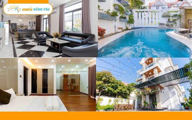 Các villa Vũng Tàu 5 phòng ngủ đẹp, tiện nghi cho nhóm đông người 9 villa vũng tàu 5 phòng ngủ